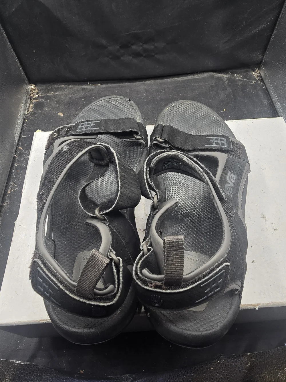 Teva Black Sport‎ Sandals - Strappy Outdoor Design